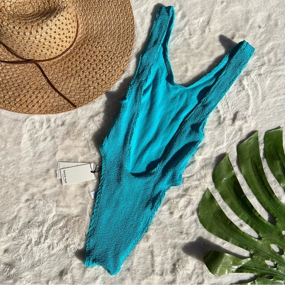 Bound by Bond-Eye Maxam Teal One Piece - Picture 6 of 12